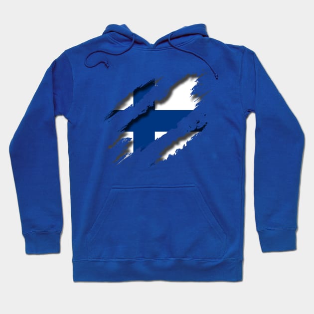 Finland Shredding Hoodie by blackcheetah